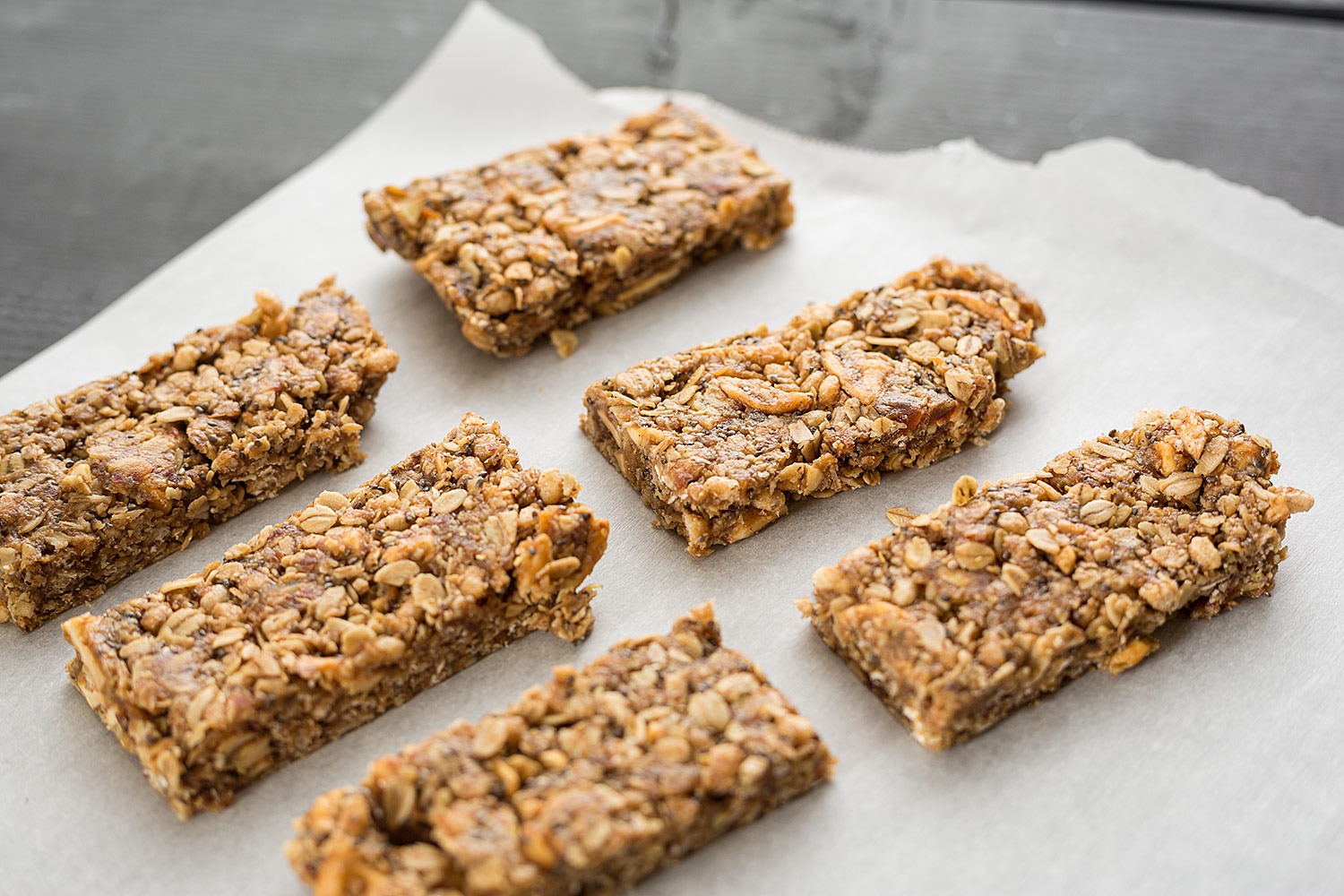 Granola Bars APPLE CINNAMON no bake VegWIthJenn