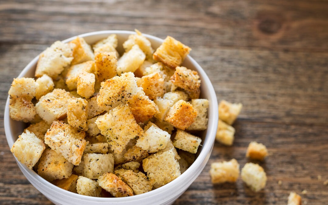 Homemade Sourdough Croutons