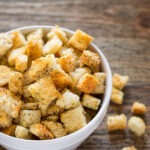 Homemade Sourdough Croutons