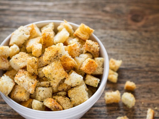 Homemade Sourdough Croutons