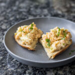 smashed chickpeas on sourdough